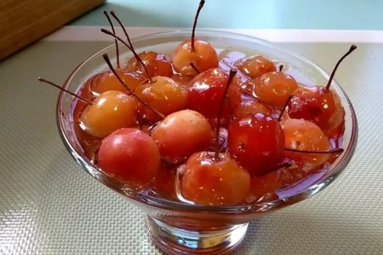 Ranetka-Marmelade mit Stärke
