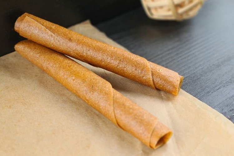 Baked Banana Fruit Leather