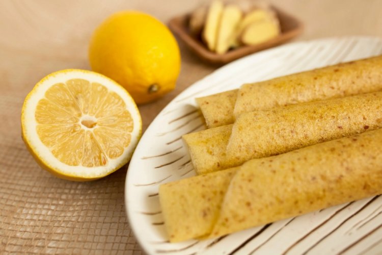 Lemon Fruit Leather with Honey