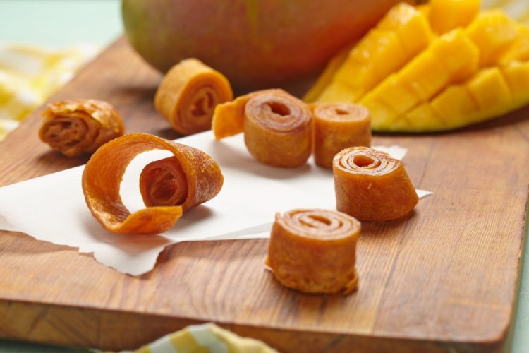 Spiced Mango Fruit Leather