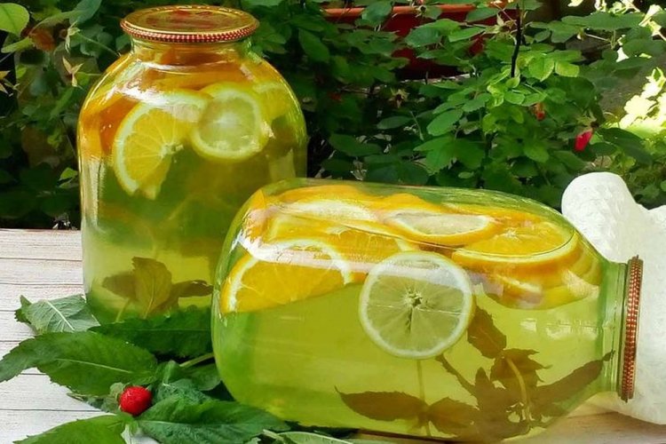 Lemon and Mint Mojito Compote