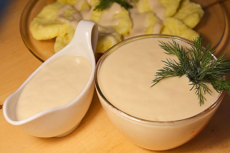 Vegan Mayonnaise with Pickle Brine