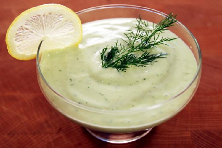 Vegan Mayonnaise with Dill