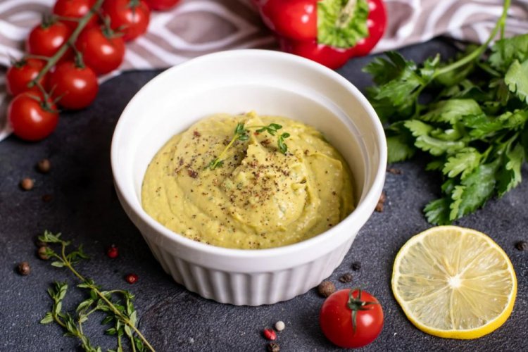 Pea Mayonnaise without Milk and Eggs