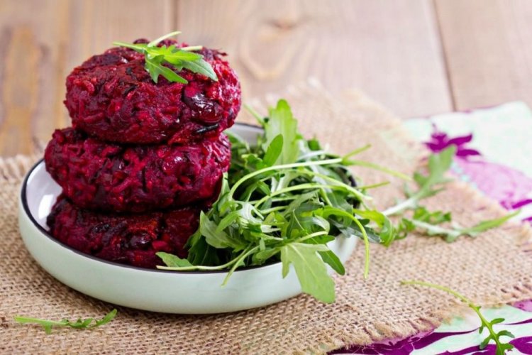 Rote-Bete-Frikadellen