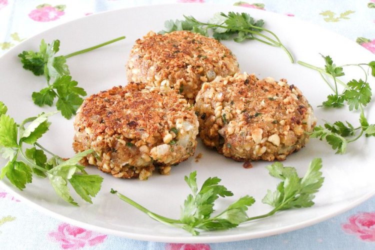 Fasten-Frikadellen aus Kartoffeln und Champignons