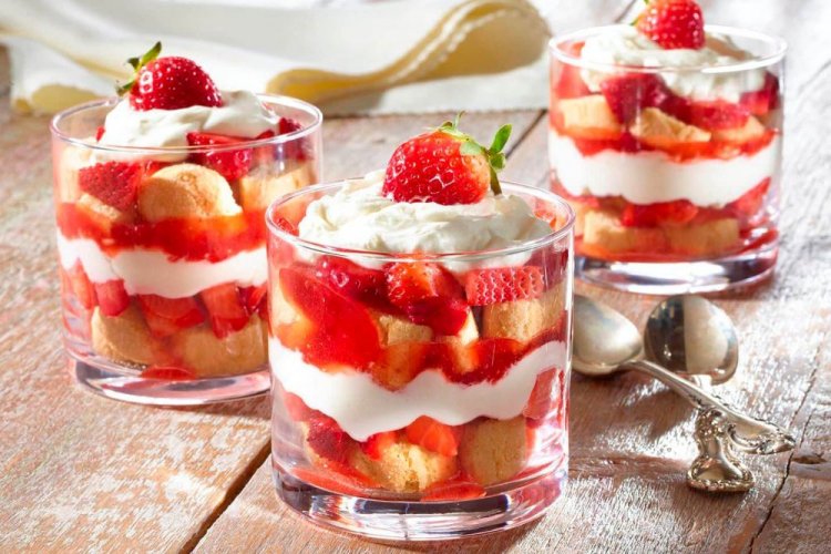 Parfait de fresa