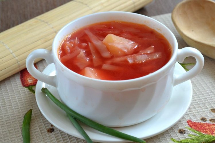 Borsch de Cuaresma sin sofrito