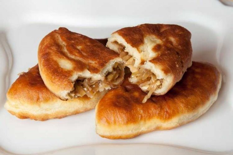 Pirozhki de col fritos