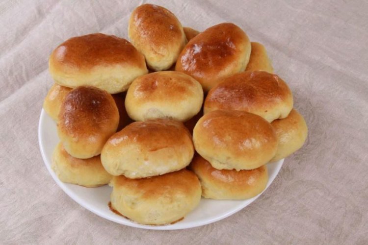 Pirozhki de remolacha y manzana