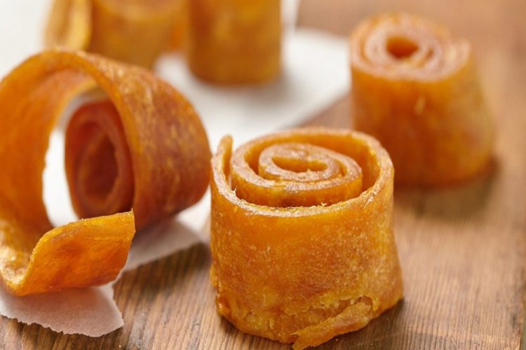 Sun-Dried Apricot Fruit Leather