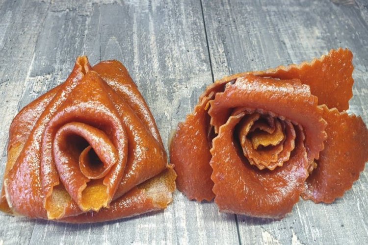 Apricot and Peach Fruit Leather