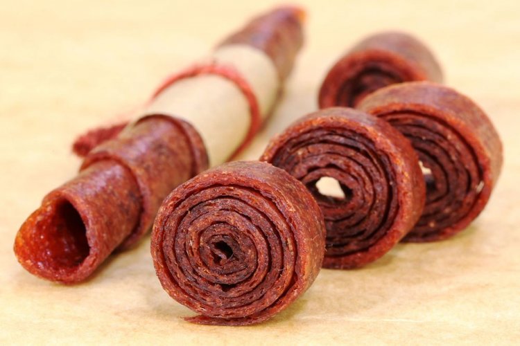 Sugar-Free Apricot and Strawberry Fruit Leather