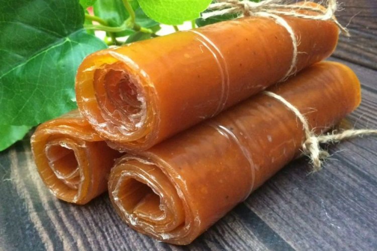 Vanilla Apricot Fruit Leather