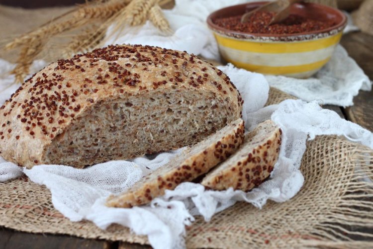 Buckwheat Flour Bread without Eggs and Milk