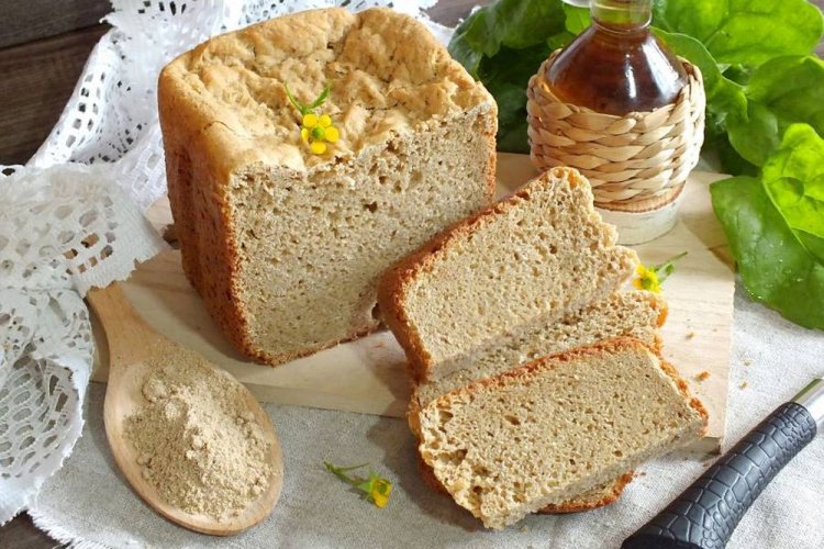 Amaranth Bread in the Oven