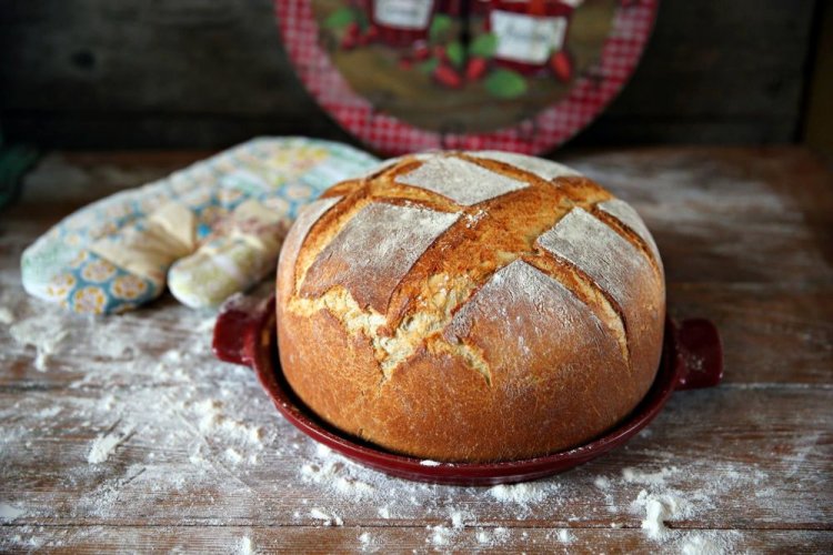 Lenten Bread with Wheat Sourdough