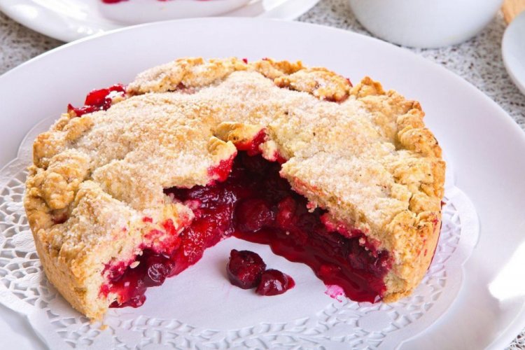 Covered Cherry Pie