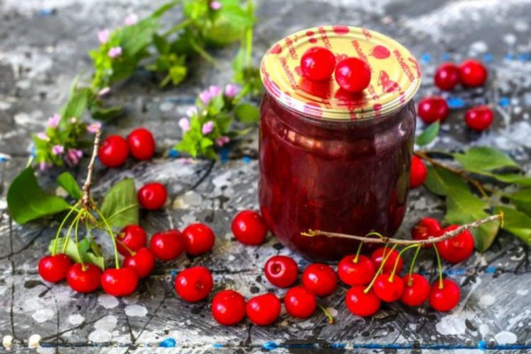 Kirschkonfitüre mit Stärke