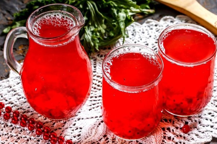 Zumo de grosella roja – receta clásica