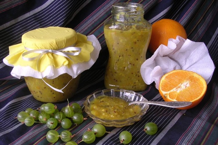 Gooseberry and Orange Jam