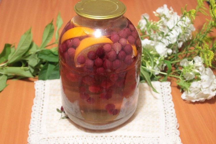 Gooseberry and Orange Compote