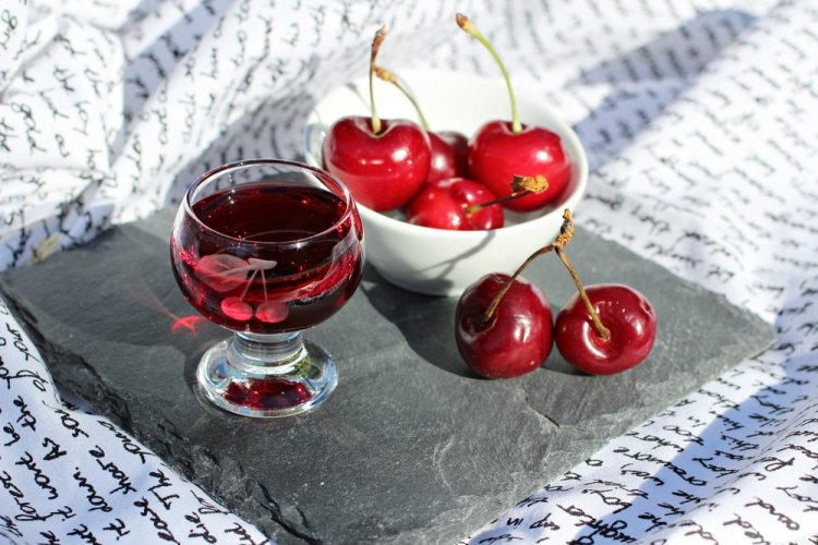 Spiced Cherry Liqueur