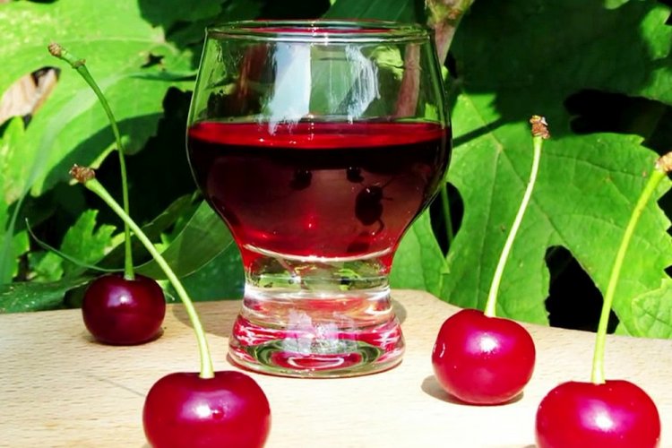 Cherry Pit Liqueur