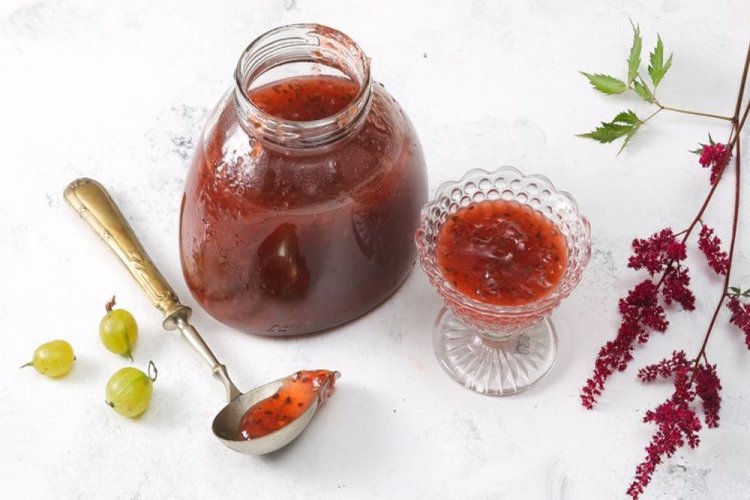 Gooseberry Jelly with Stevia Extract