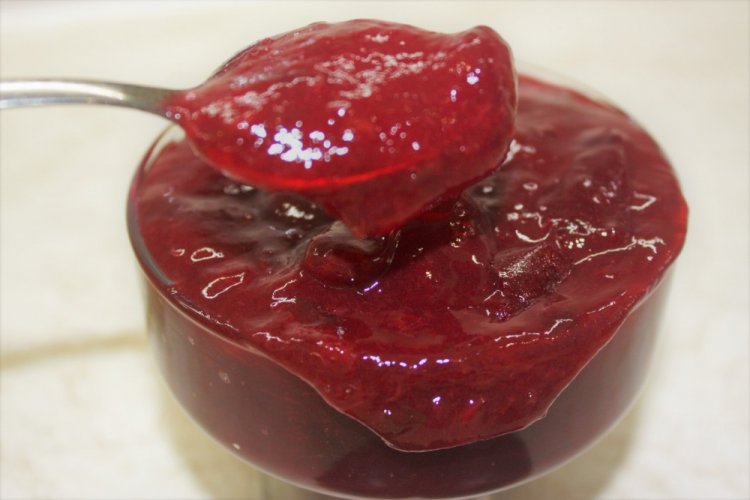 Gooseberry and Plum Jam