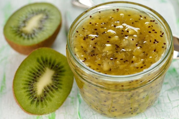 Gooseberry and Kiwi Jam