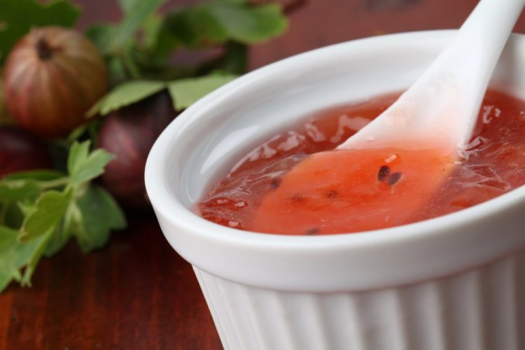 Vanilla Gooseberry Jam