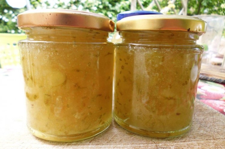 Gooseberry Jam with Lemon