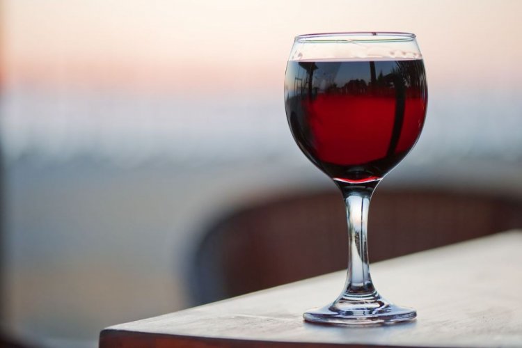 Wine from Saskatoon Berry Jam