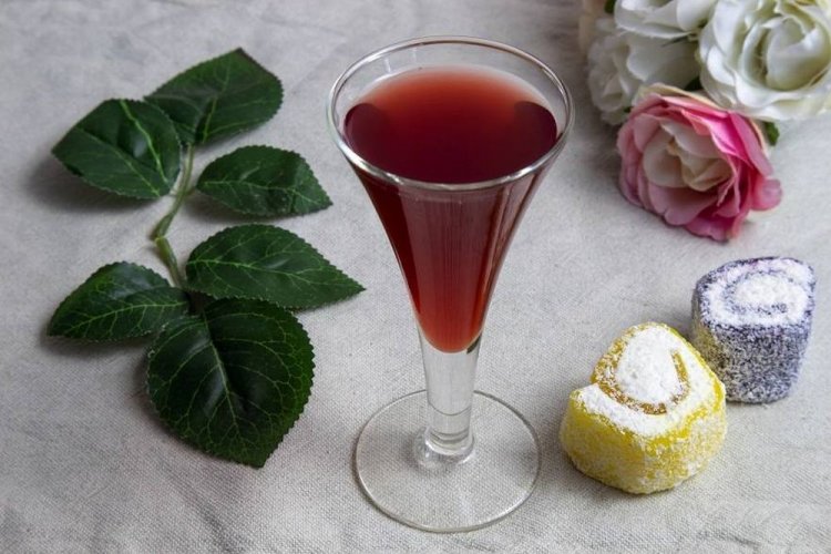 Wine from Dried Saskatoon Berries