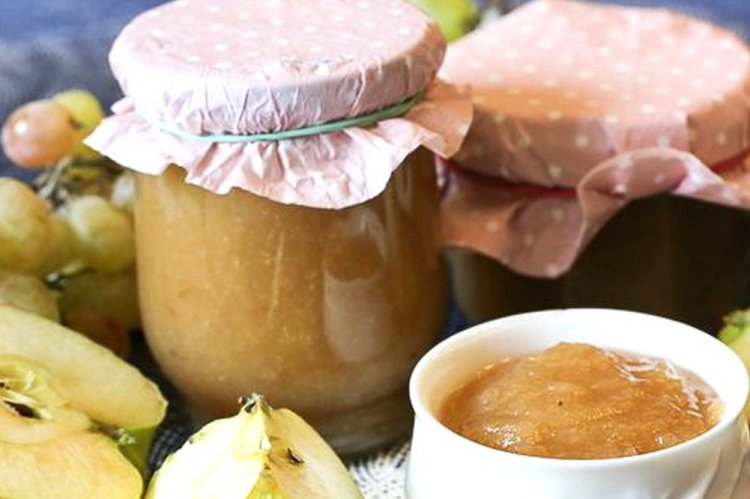 Apple and Grape Jam