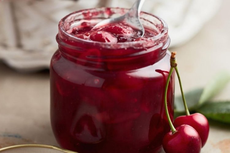Apple and Cherry Jam for Winter