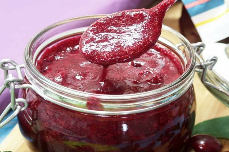 Mermelada de cereza con naranja