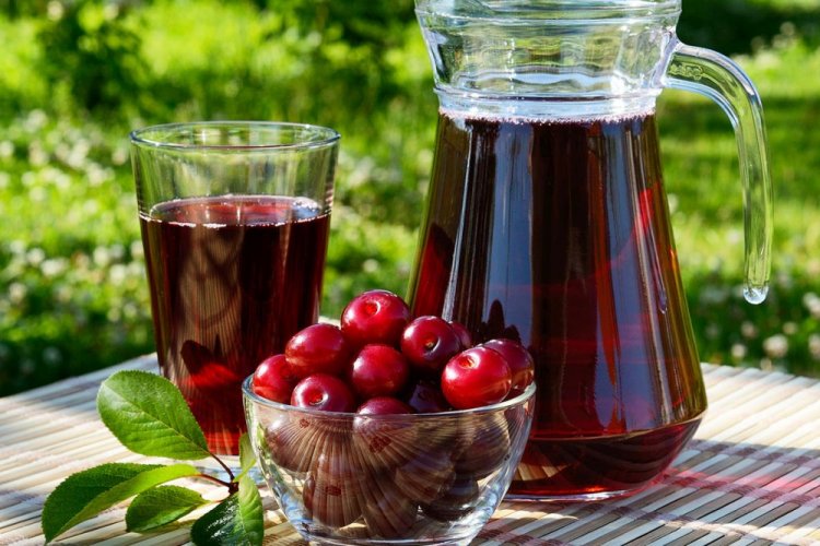 Cherry Mors with Honey and Cinnamon