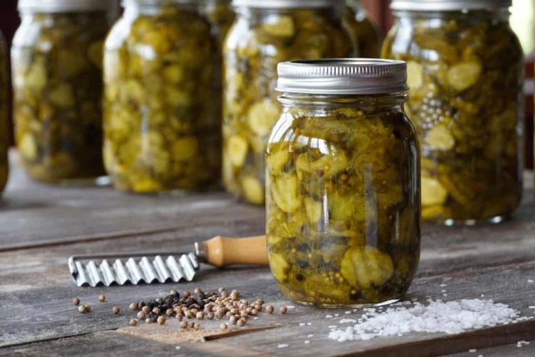 Cucumbers with Mustard and Coriander for Winter