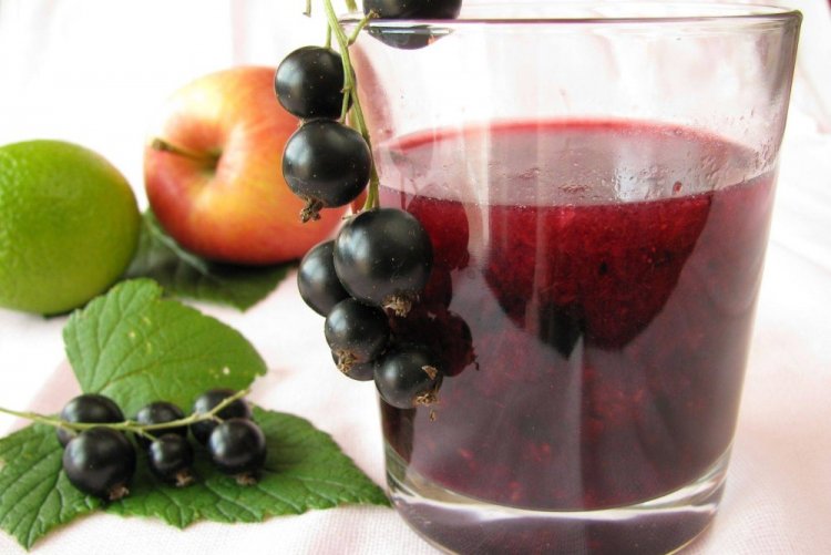 Blackcurrant and Apple Juice for Winter