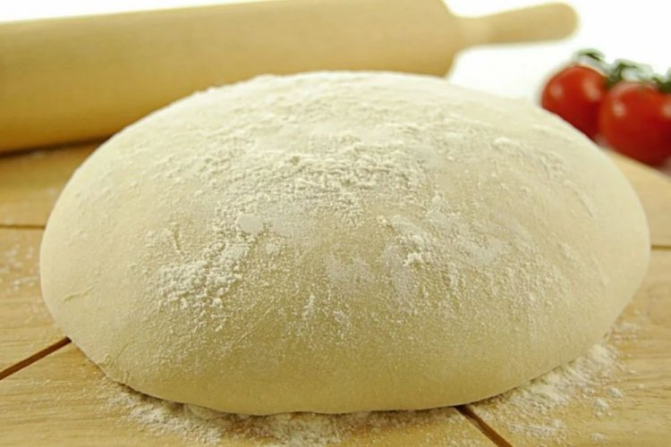 Masa de pizza con levadura y kéfir