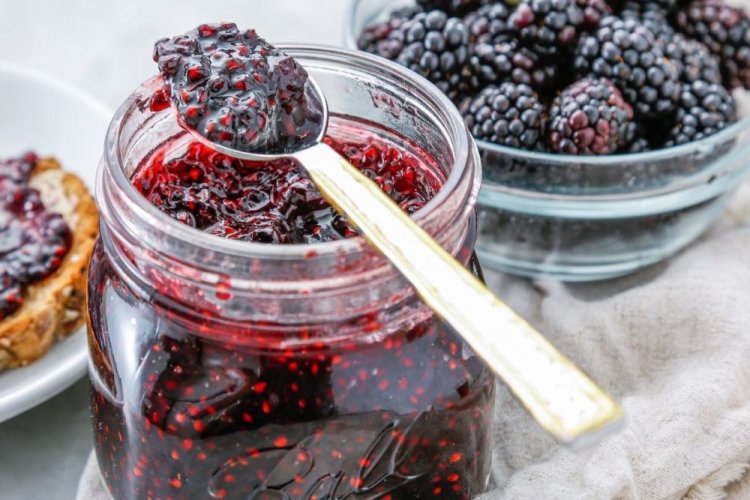 Варенье из ежевики с медом