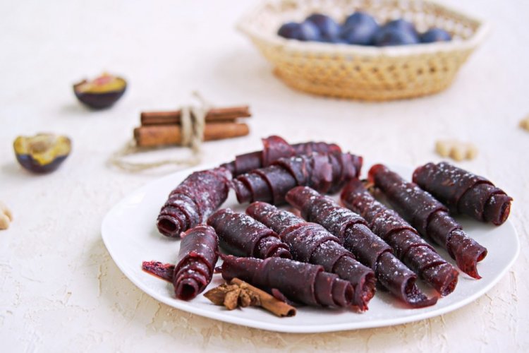 Pastila de ciruela con plátano