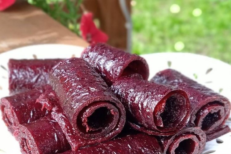 Pastila de ciruela sin cocción