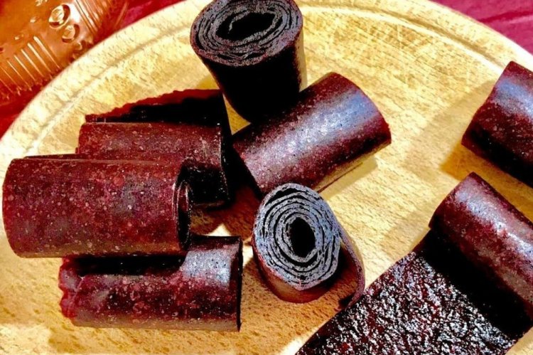 Pastila de ciruela al sol