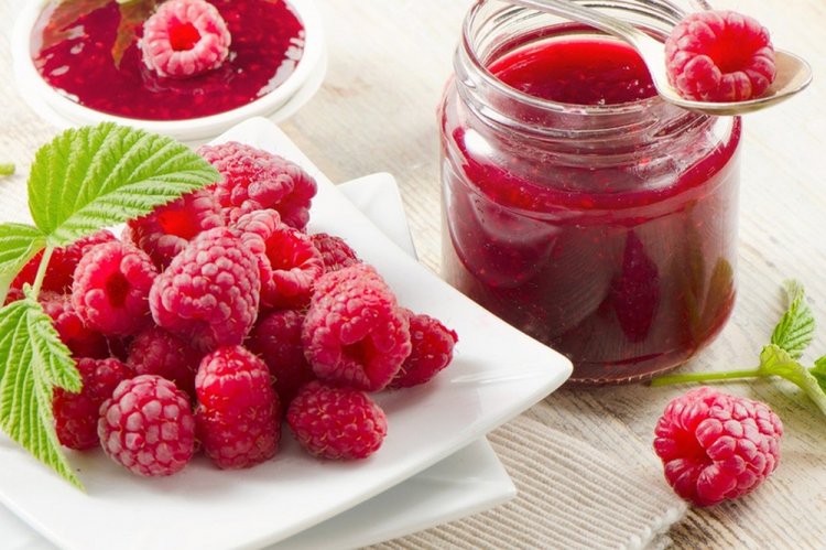Mermelada de frambuesa con especias