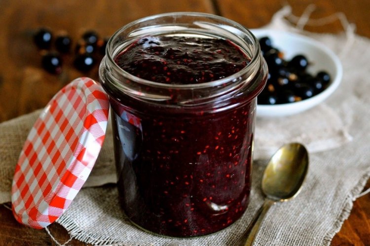Johannisbeermarmelade ohne Kochen und Mixer