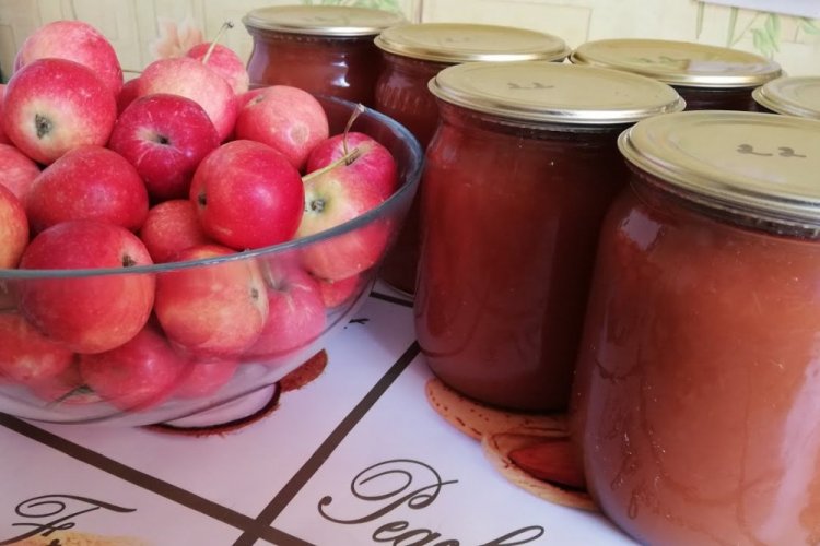 Ranetka-Marmelade im Slow Cooker