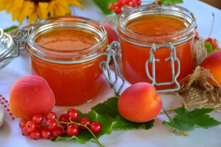 Red Currant and Apricot Jam
